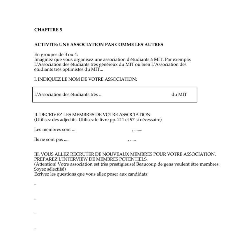Une association pas comme les autres: Create Your Own Student Association
