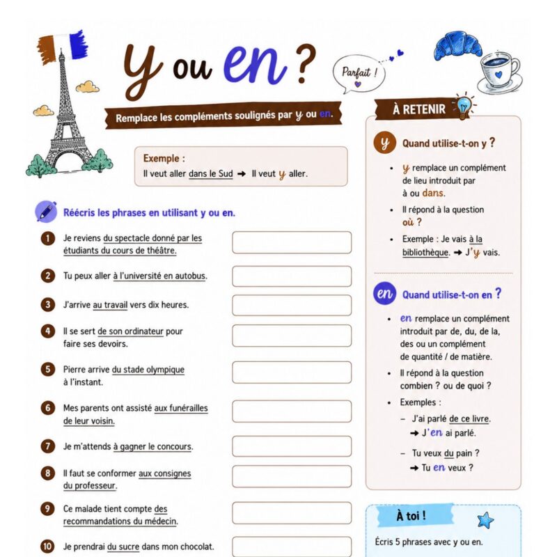 Y ou En?: French Pronoun Practice